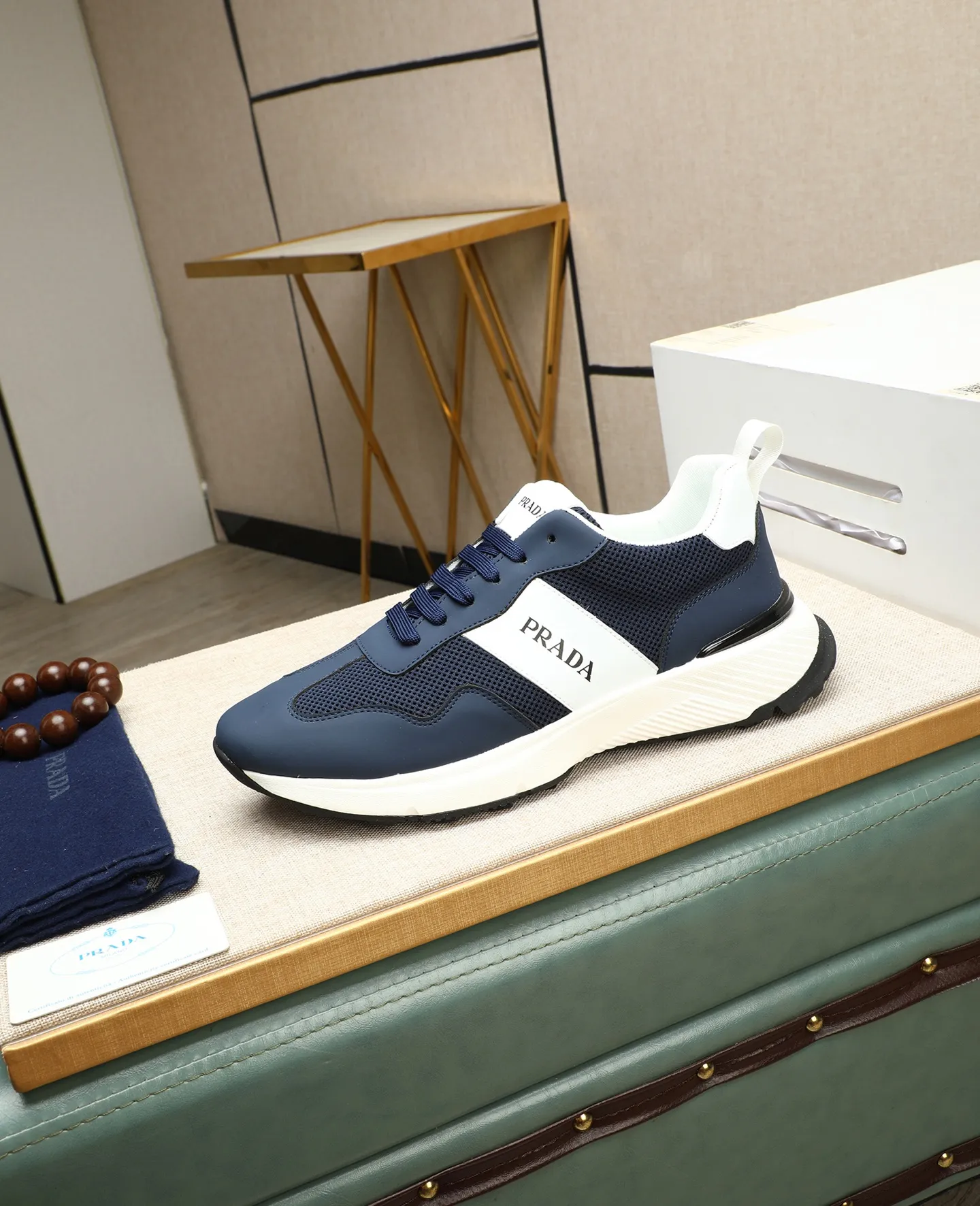 Men's men's shoes💰460🌹🌹[PRADA—Prada] new model🙈original replica! 👟👟👟The uppers are made of top-notch workmanship from Italy🇮🇹Imported calfskin❗️Genuine leather lining@Suitable for travel, the original version has an enlarged engraved sole, making it suitable for all kinds of travel, showing low-key luxury. Let quality speak for itself. Color: Size: 38-44